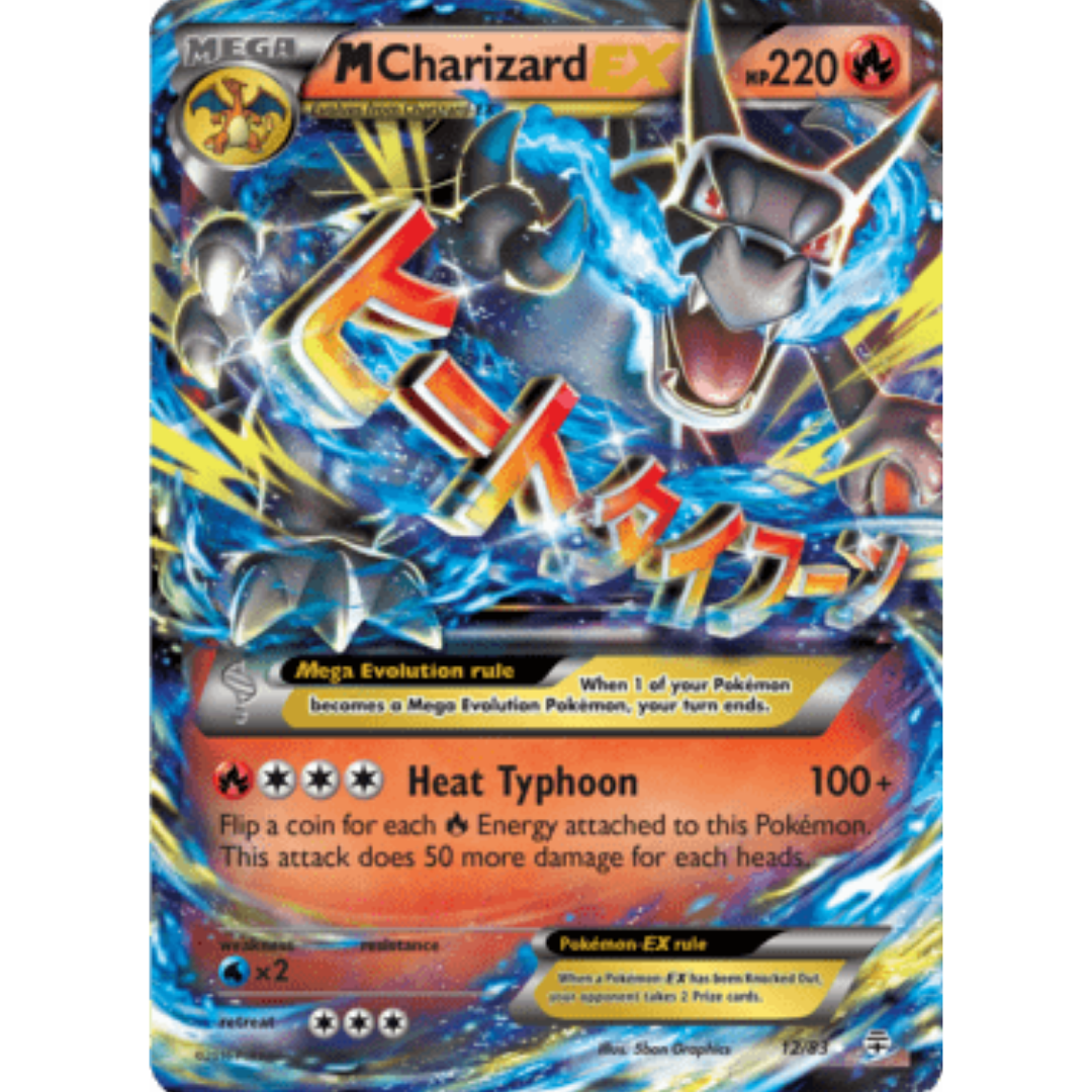 M Charizard EX 012/83  - Holofoil Generations - Ultra Rare