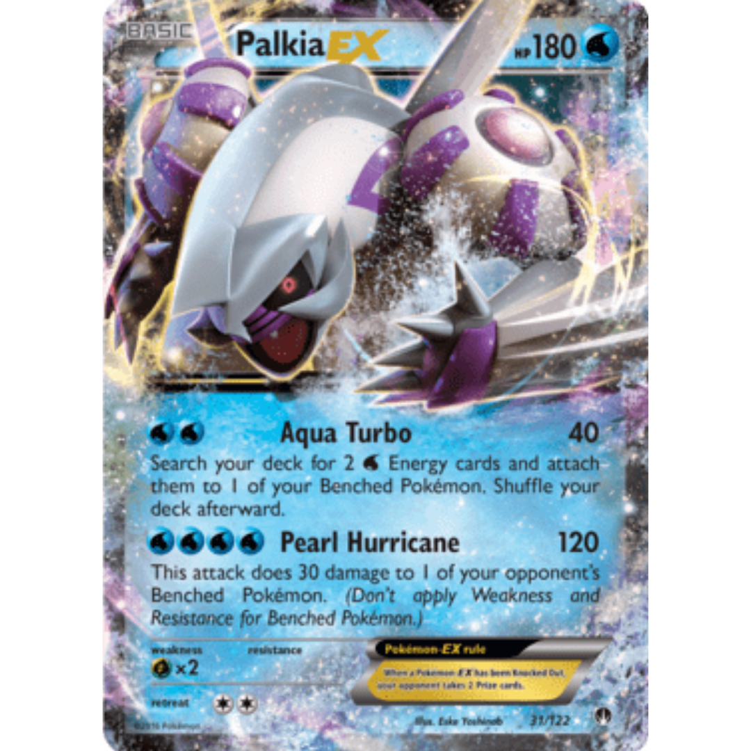 Palkia EX 031  - Holofoil XY  BREAKpoint - Ultra Rare