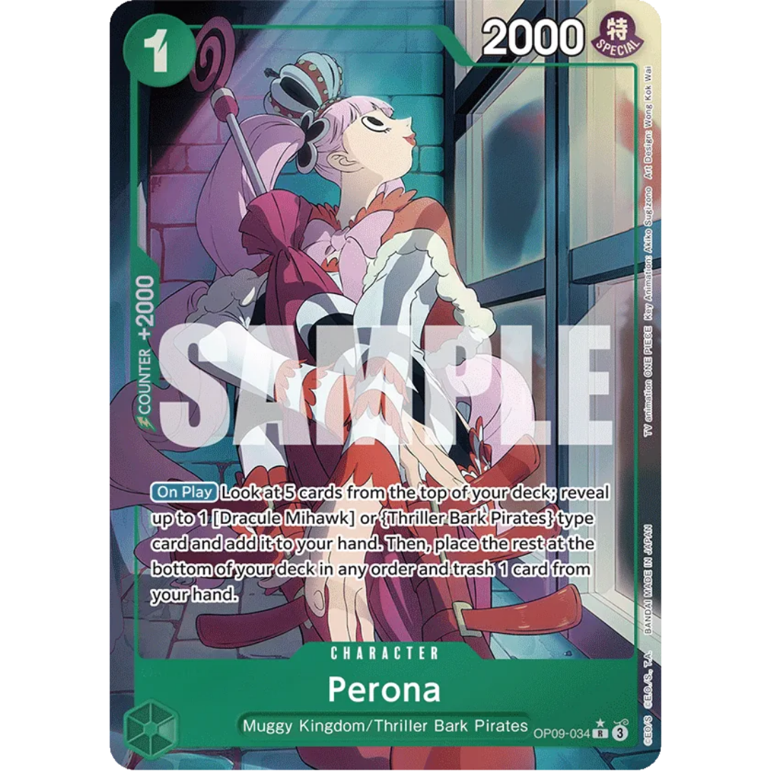 Perona (Parallel) (OP09-034) - Emperors in the New World Foil