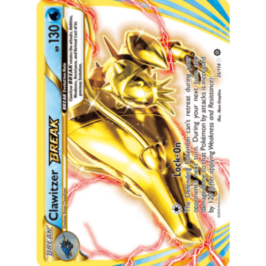 Clawitzer BREAK 035/114  - Holofoil XY  Steam Siege - Rare BREAK