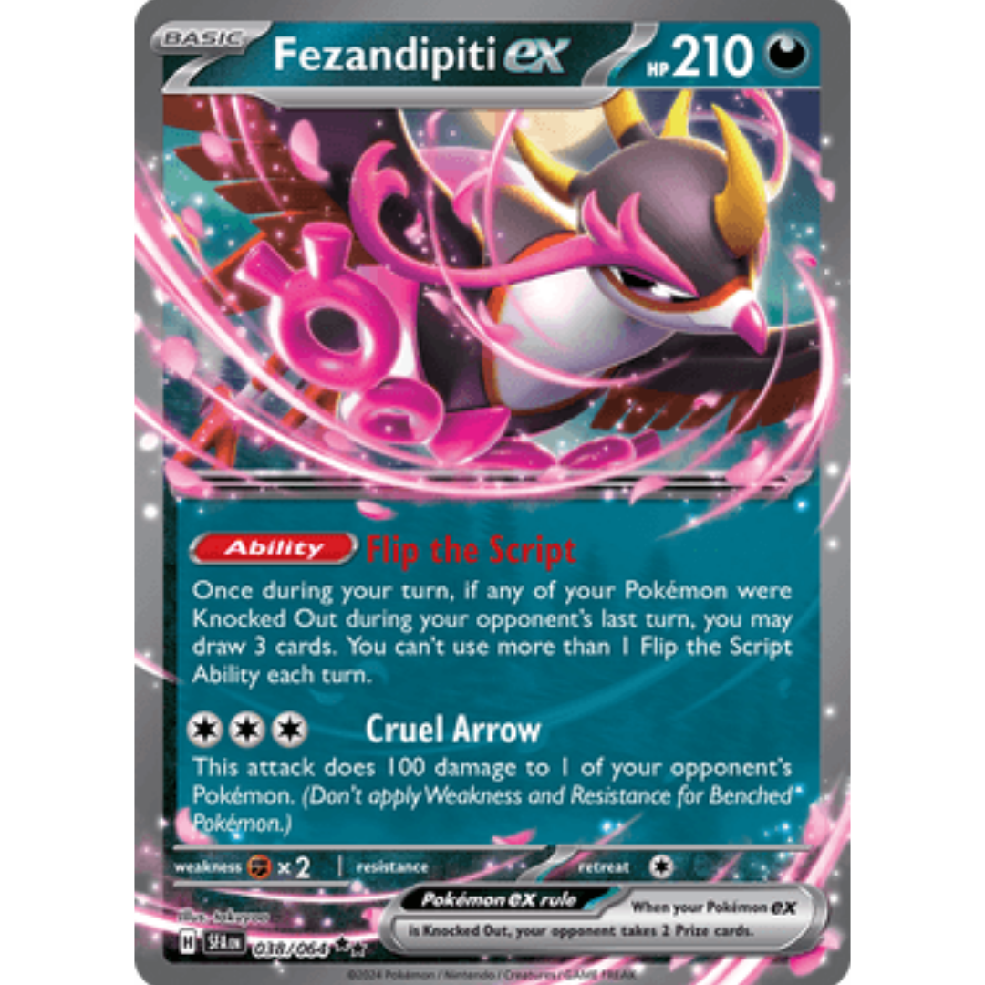 Fezandipiti ex 038/064  - Holofoil SV Shrouded Fable - Double Rare