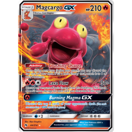 Magcargo GX (44/214) [Sun & Moon: Lost Thunder]