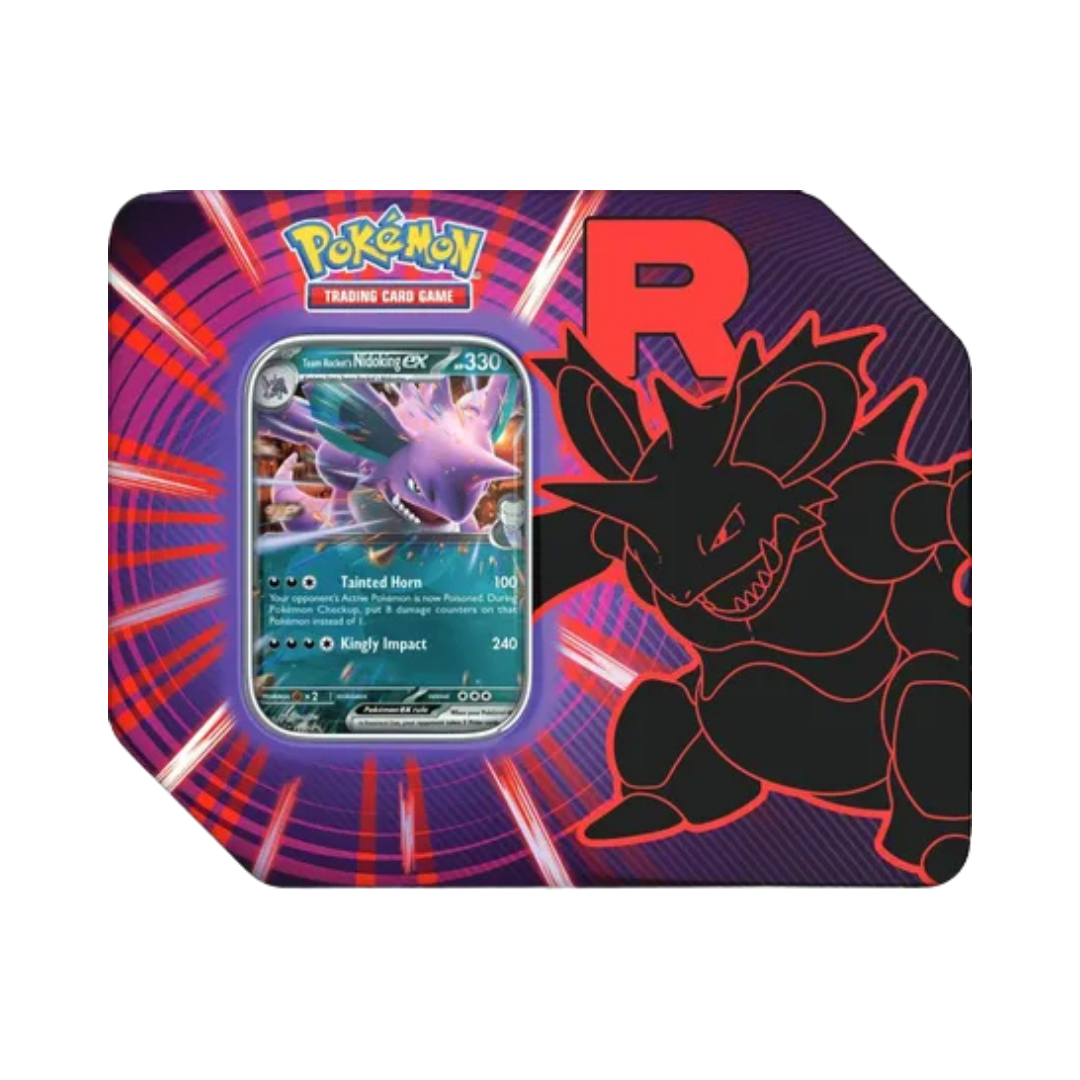 Team Rocket Tin [Team Rocket's Nidoking ex]
