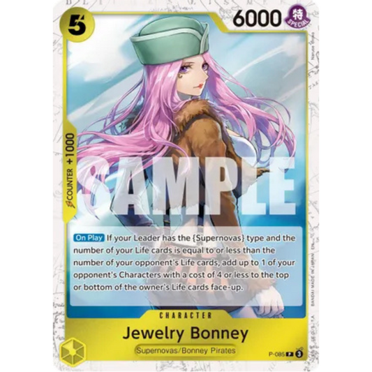 Jewelry Bonney - P-085 (Pirate Foil) (P-085) - Premium Booster -The Best- Vol. 2 Foil