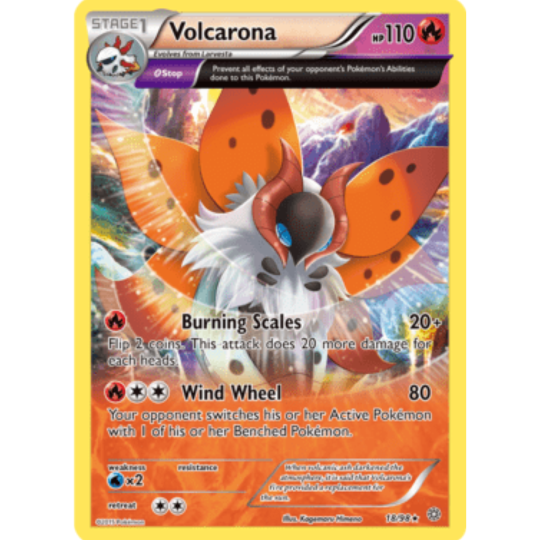 Volcarona (18) 018  XY  Ancient Origins - Rare