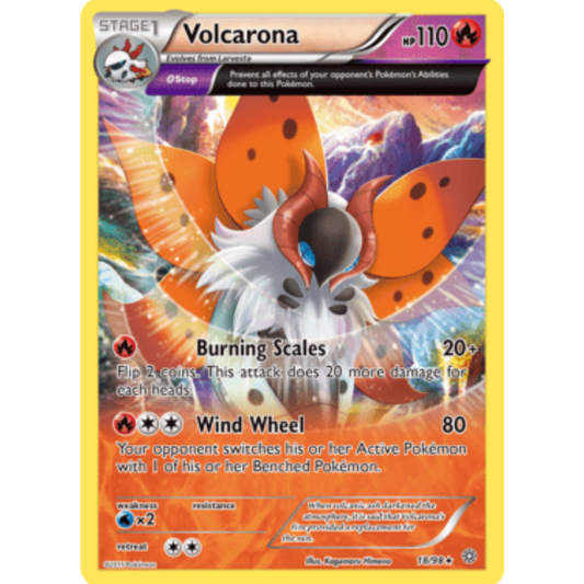 Volcarona (18) 018/98  XY  Ancient Origins - Rare