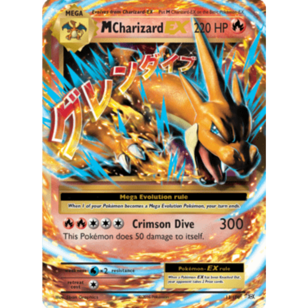M Charizard EX 013/108  - Holofoil XY  Evolutions - Ultra Rare
