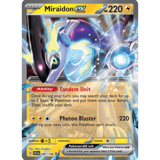 Miraidon ex (081/198) [Scarlet & Violet: Base Set]
