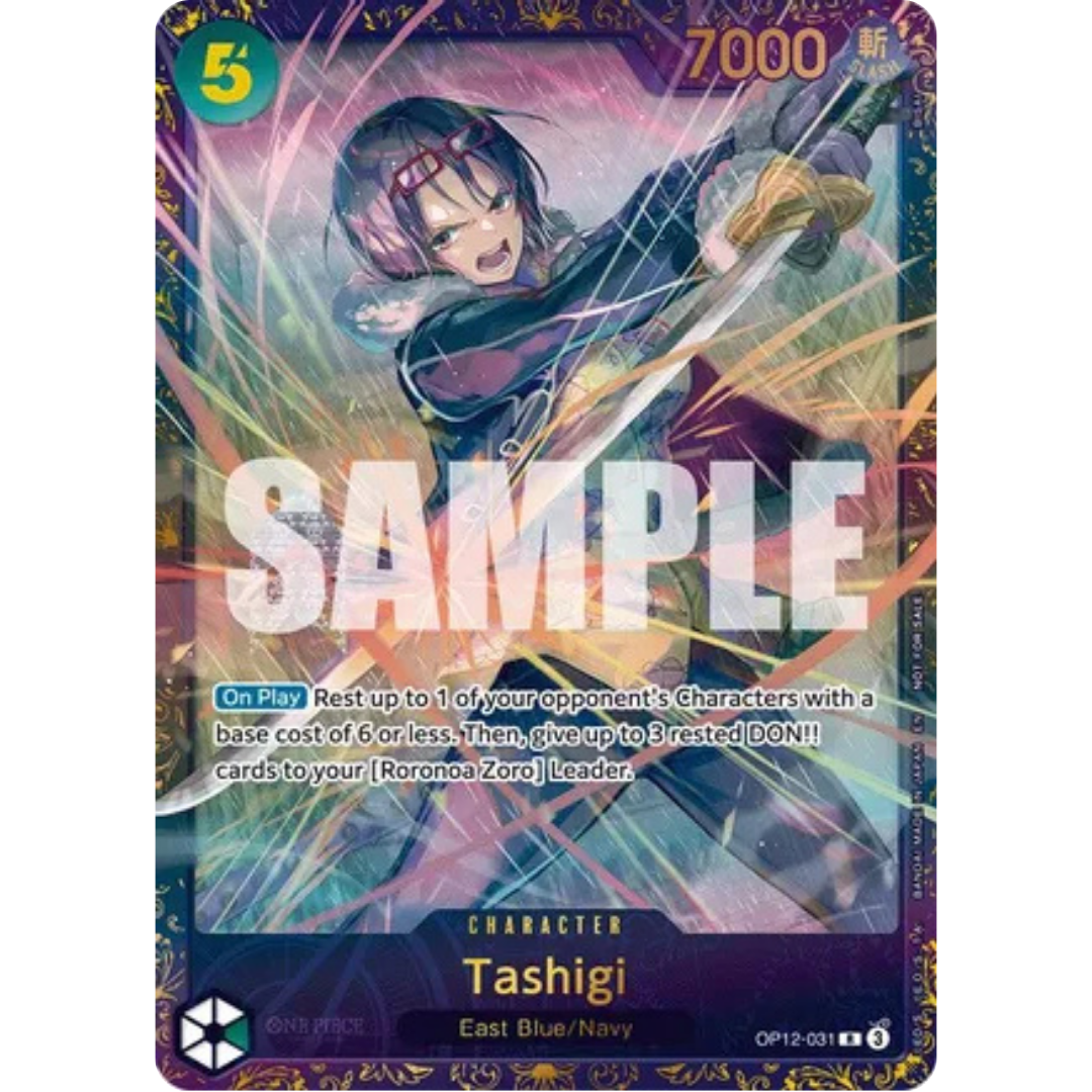Tashigi (Treasure Cup 2025) (OP12-031) - One Piece Promotion Cards Foil