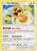 Fan Rotom 110  SM  Ultra Prism - Rare