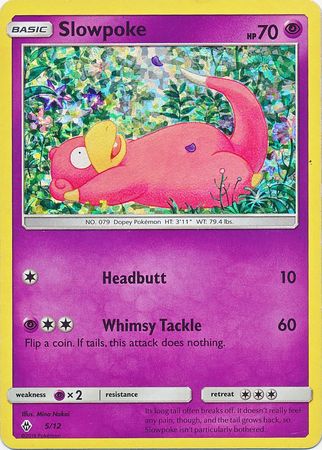 Slowpoke - 5/12/12  - Holofoil McDonalds Promos 2018 - Promo
