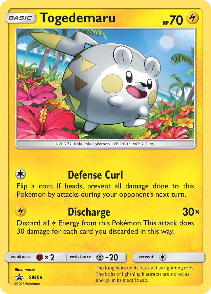 Togedemaru SM09  - Holofoil SM Promos - Promo