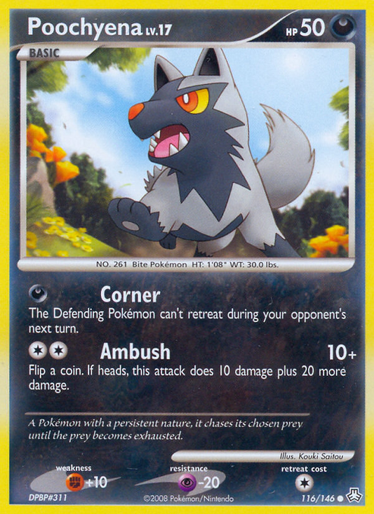 Poochyena  Legends Awakened - Common