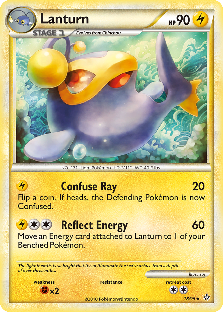Lanturn  Unleashed - Rare