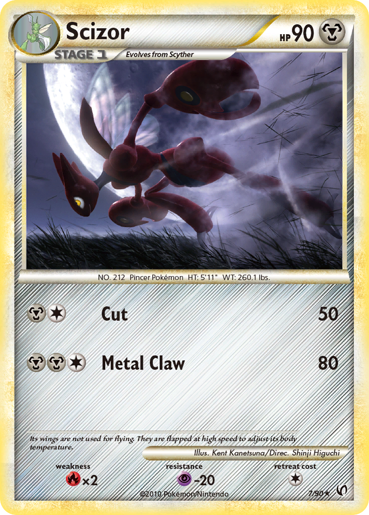 Scizor  - Holofoil Undaunted - Holo Rare