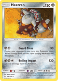 Heatran 088  - Holofoil SM  Ultra Prism - Holo Rare