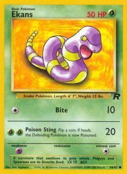Ekans 056  - Unlimited Team Rocket - Common