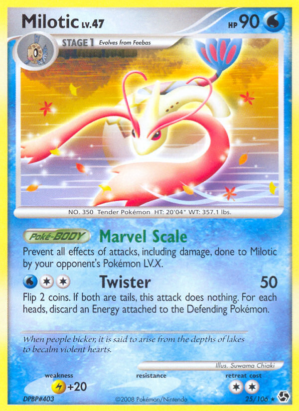 Milotic  Great Encounters - Rare