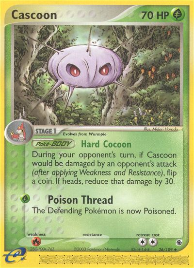 Cascoon  Ruby and Sapphire - Uncommon