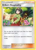 Erika's Hospitality - 140/181 (SM Team Up)/181  Deck Exclusives - Rare