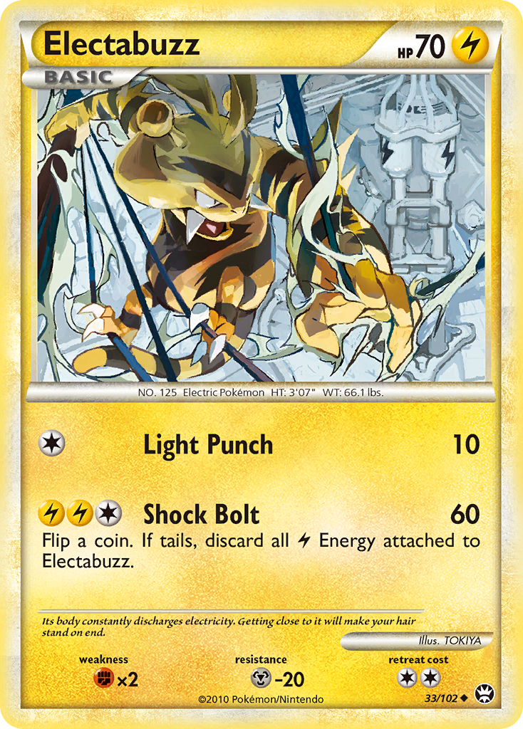 Electabuzz/102  Triumphant - Uncommon