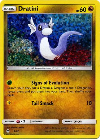 Dratini - 9/12/12  - Holofoil McDonalds Promos 2018 - Promo
