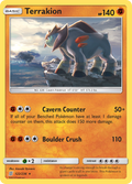 Terrakion  - Holofoil SM  Unified Minds - Holo Rare