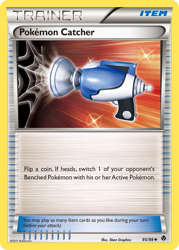 Pokemon Catcher 095  Emerging Powers - Uncommon