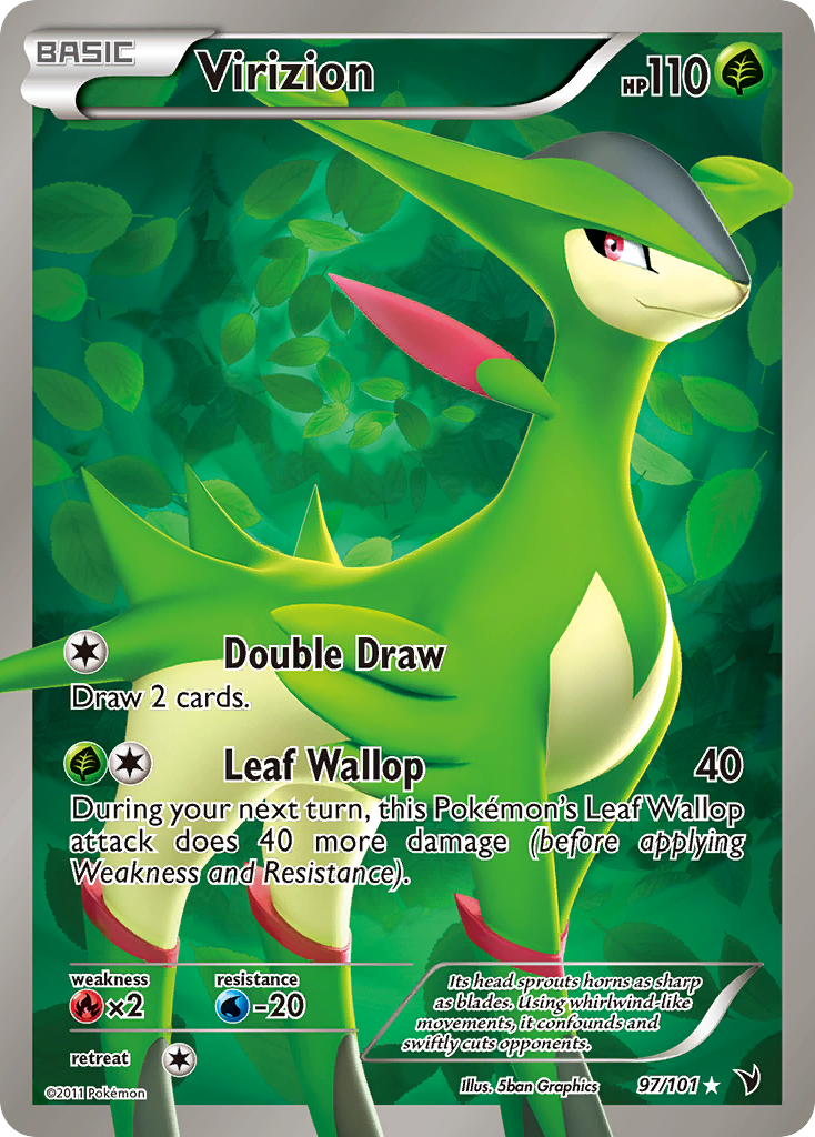 Virizion (Full Art)  - Holofoil Noble Victories - Ultra Rare