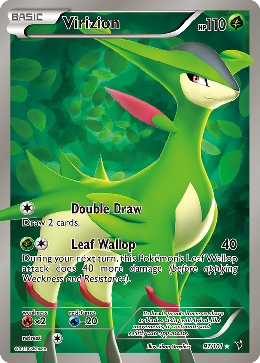 Virizion (Full Art)  - Holofoil Noble Victories - Ultra Rare