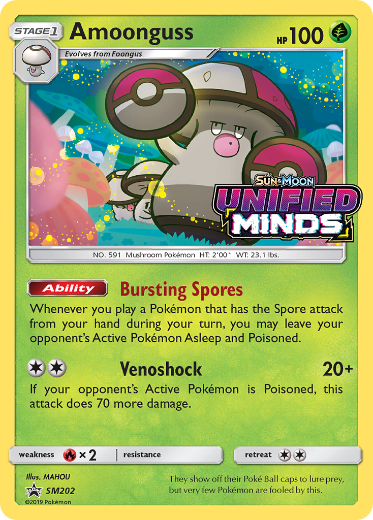 Amoonguss - SM202 (Prerelease)  - Holofoil SM Promos - Promo