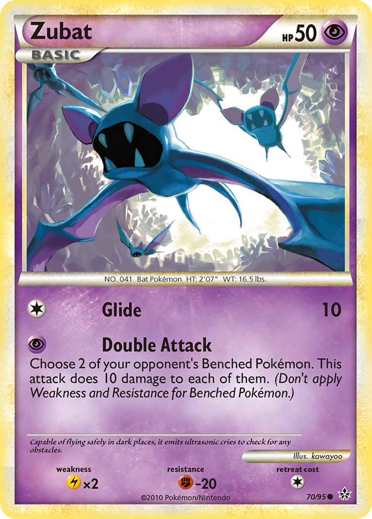 Zubat 070  Unleashed - Common