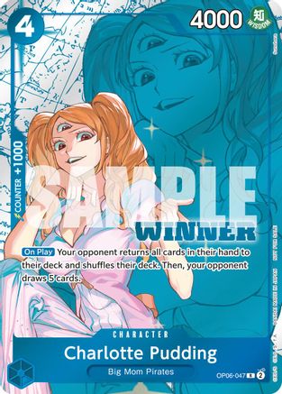 Charlotte Pudding (Winner Pack 2025 Vol. 1) (OP06-047) - One Piece Promotion Cards Foil