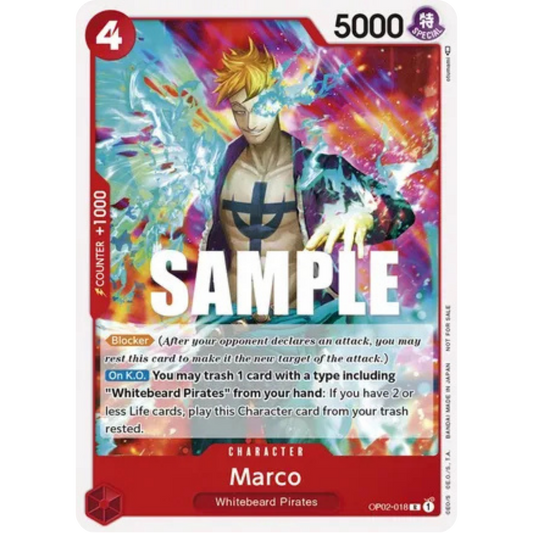 Marco (Promotion Pack 2023) (OP02-018) - One Piece Promotion Cards