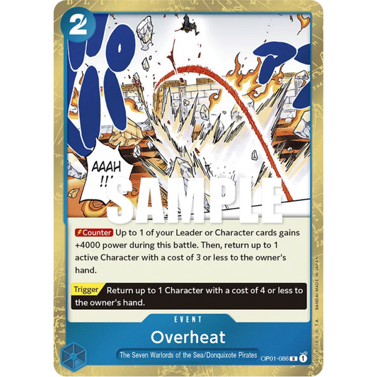 Overheat (OP01-086) - Romance Dawn