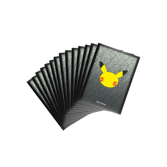 Celebrations: 25th Anniversary - Card Sleeves (Black)