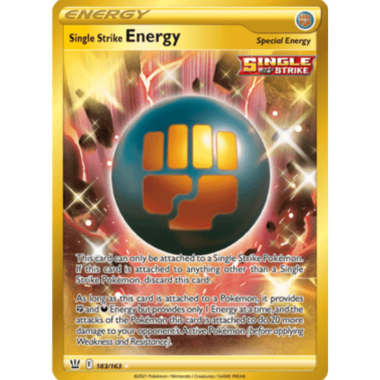 Single Strike Energy (183/163) [Sword & Shield: Battle Styles]