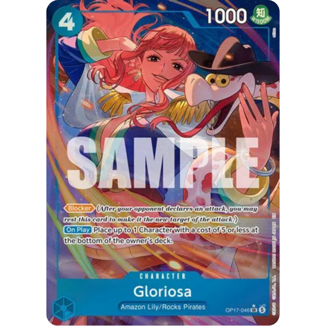 Gloriosa (Alternate Art) (OP17-046) - The World's Strongest Warriors Foil