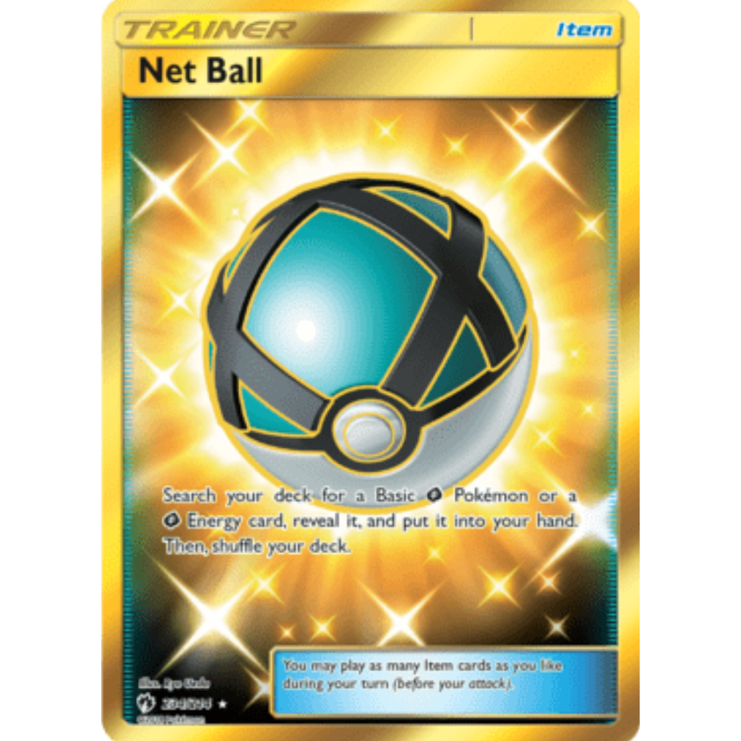 Net Ball (Secret) 234  - Holofoil SM  Lost Thunder - Secret Rare