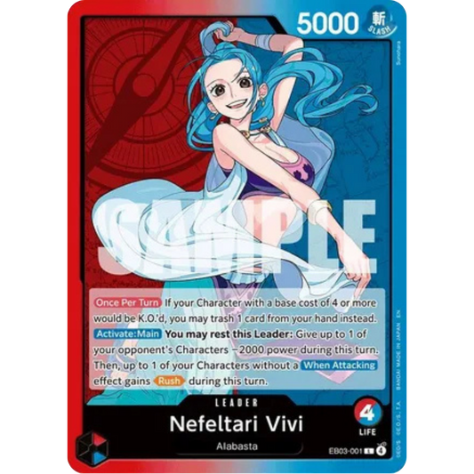 Nefeltari Vivi - 001 (EB03-001) - Extra Booster: One Piece Heroines Edition