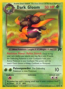 Dark Gloom 036  - Unlimited Team Rocket - Uncommon