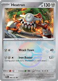 Heatran (Poke Ball Pattern) 068  - Holofoil SV Prismatic Evolutions - Uncommon