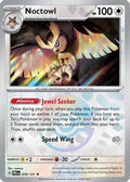 Noctowl (Poke Ball Pattern) 078  - Holofoil SV Prismatic Evolutions - Rare