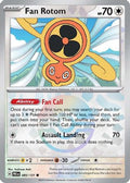Fan Rotom (Poke Ball Pattern) 085  - Holofoil SV Prismatic Evolutions - Common