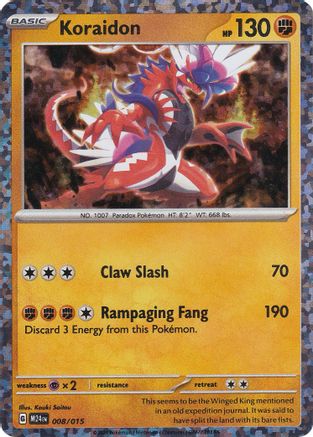 Koraidon 008  - Holofoil McDonalds Promos 2024 - Promo