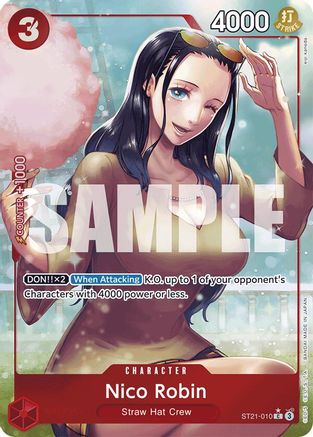 Nico Robin (Parallel) (ST21-010) - Starter Deck EX: Gear 5 Foil