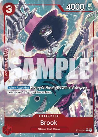 Brook (Parallel) (ST21-012) - Starter Deck EX: Gear 5 Foil