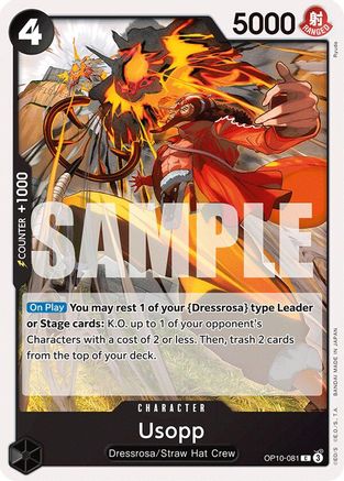Usopp (081) (OP10-081) - Royal Blood