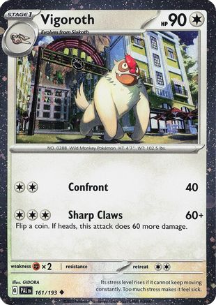 Vigoroth (Cosmos Holo) 161  - Holofoil Miscellaneous Cards & Products - Uncommon