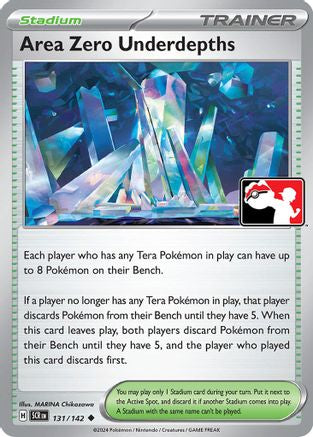 Area Zero Underdepths 131  - Holofoil Prize Pack Series Cards - Uncommon